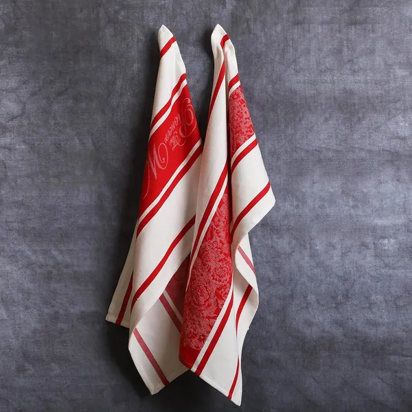 White_&_Red_Cotton_Premium_Towel_For_Kitchen_(Pack_Of_2)