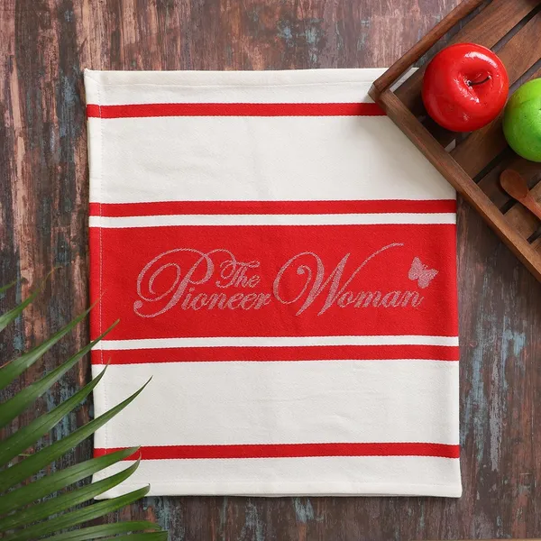 White_&_Red_Cotton_Premium_Towel_For_Kitchen_(Pack_Of_2)