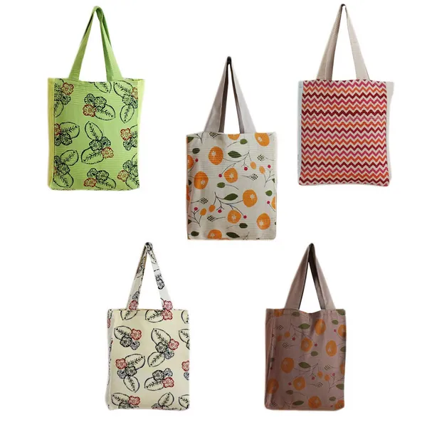 Multicolor_Cotton_Premium_Tote_Bag_For_Kitchen_Use_(Pack_Of_5)