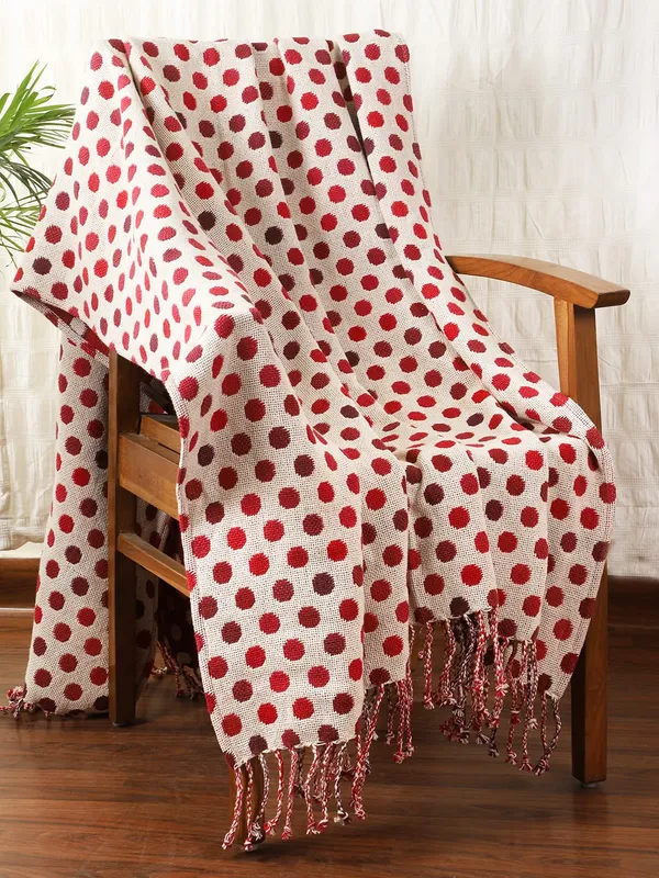 Red_Cotton_Premium_Throw_For_Living_Room