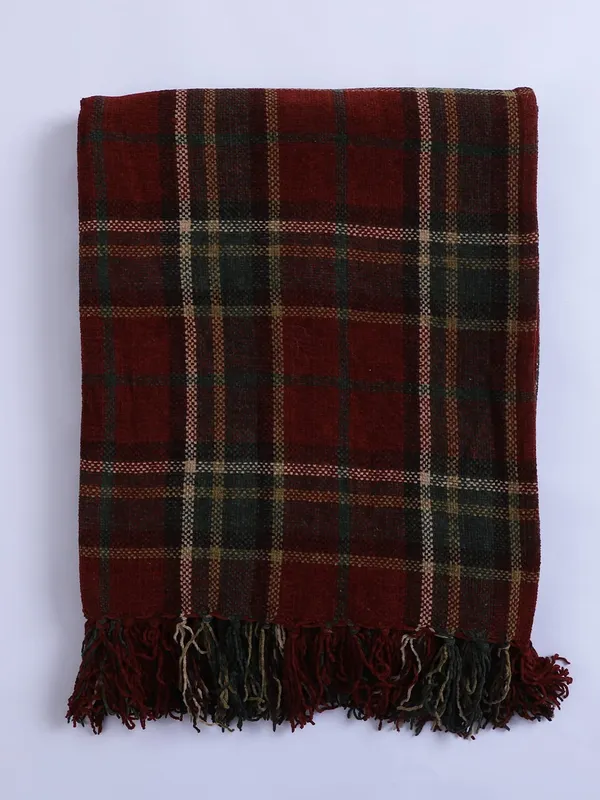 Red_Cotton_Premium_Throw_For_Living_Room