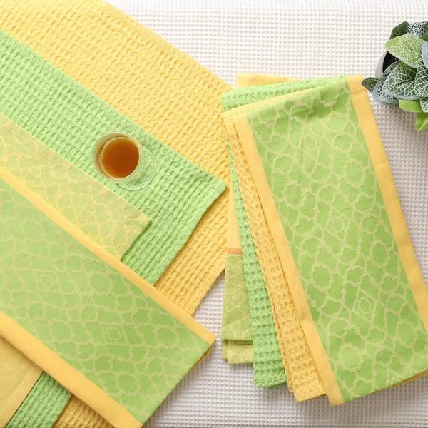 Green_Cotton_Premium_Towel_For_Kitchen_(Pack_Of_2)