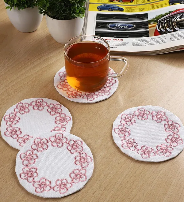 Multicolor_Cotton_Premium_Coaster_For_Living_Room_&_Kitchen_(Pack_Of_4)