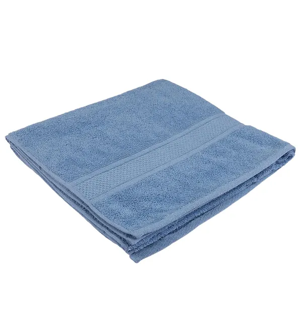 Blue_Cotton_Premium_Towel_For_Bath