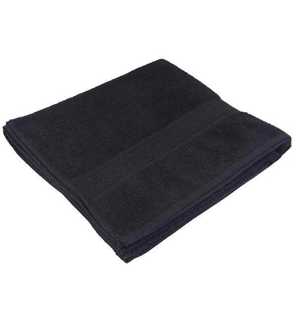 Black_Cotton_Premium_Towel_For_Bath