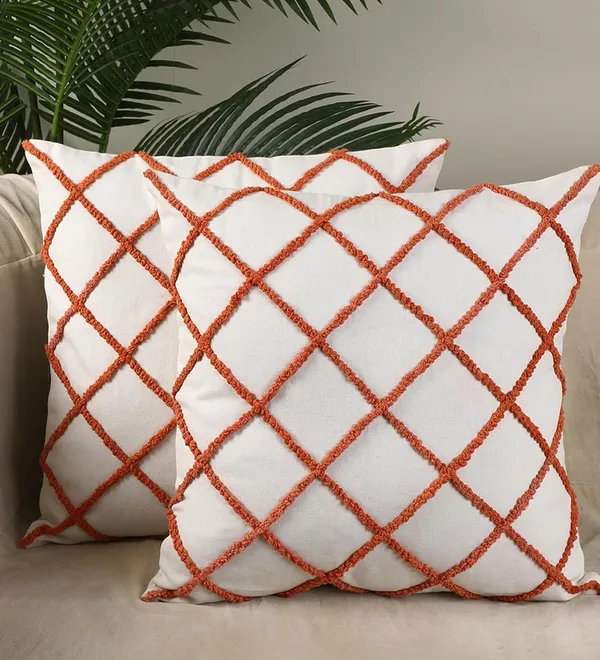 Cream_Cotton_Premium_Cushion_Cover_For_Living_Room_(Pack_Of_2)
