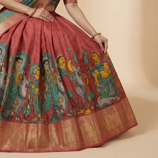 Rust_Dolla_Silk_Premium_&_Traditional_Design_Lehenga_Choli_For_Women