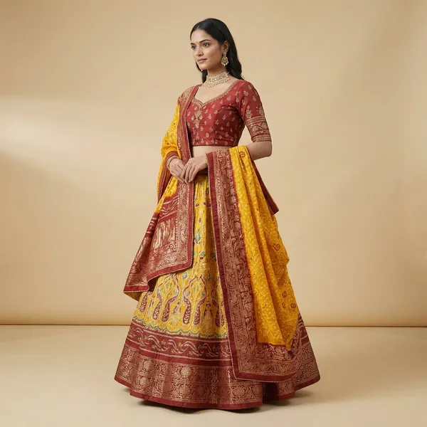 Yellow_Dolla_Silk_Premium_&_Traditional_Design_Lehenga_Choli_For_Women
