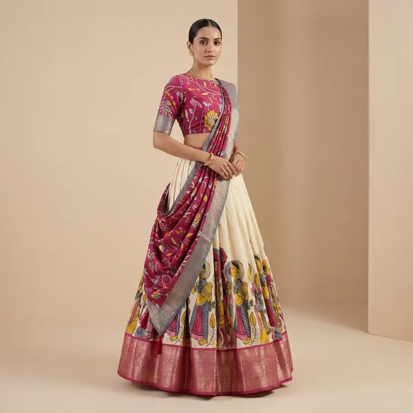 White_Dolla_Silk_Premium_&_Traditional_Design_Lehenga_Choli_For_Women