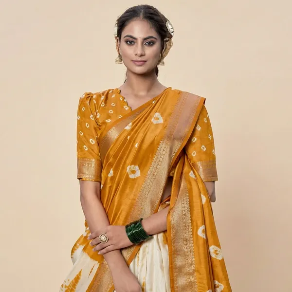 Yellow_Tussar_Silk_Premium_&_Traditional_Design_Lehenga_Choli_For_Women