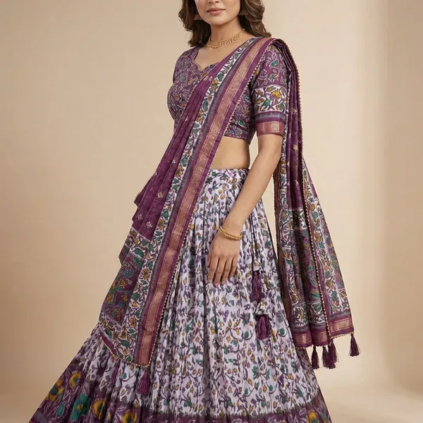 Wine_Dolla_Silk_Premium_&_Traditional_Design_Lehenga_Choli_For_Women