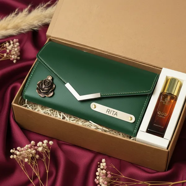 Personalized_Premium_Leather_Clutch_&_Perfume_Gift_Set_For_Women