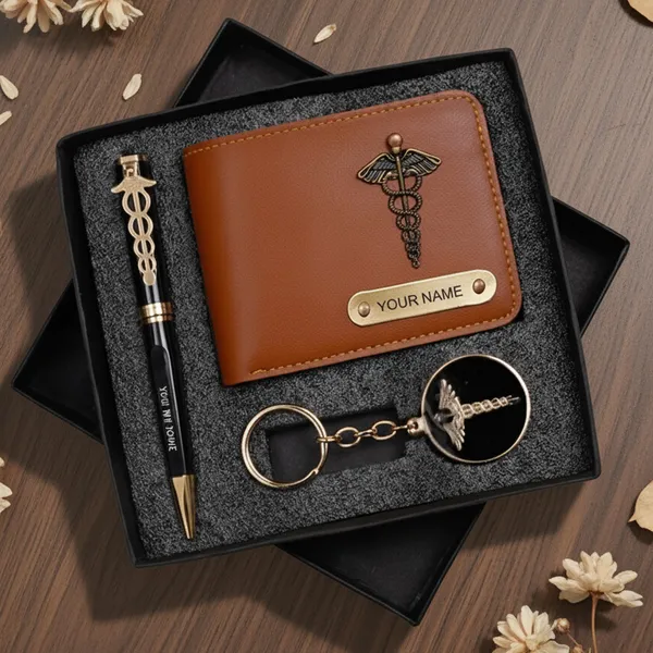 Personalized_Wallet_Pen_&_Key_Chain_Set_For_Doctors