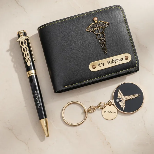 Personalized_Wallet_Pen_&_Key_Chain_Set_For_Doctors