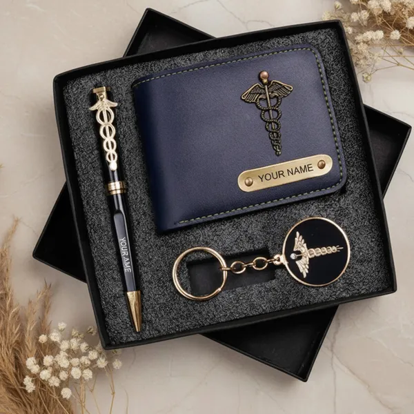Personalized_Wallet_Pen_&_Key_Chain_Set_For_Doctors