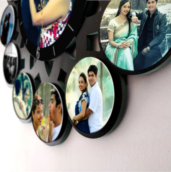 Wood_Personalized_Photo_Wall_Clock_3