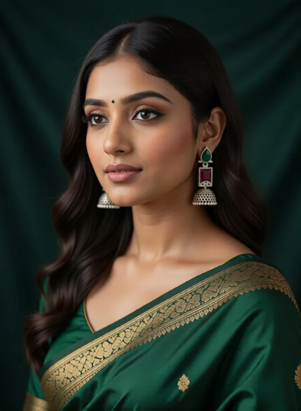Kaurwaki_And_Mitaali_Jhumki_Earrings_Multicolor_Alloy_With_Plating__(Pack_Of_2)