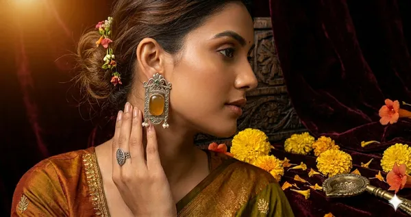 Shipra_Studs_Stud_And_Nilima_Long_Jhumka_Earrings_Multicolor_Alloy_With_Plating_(Pack_Of_2)