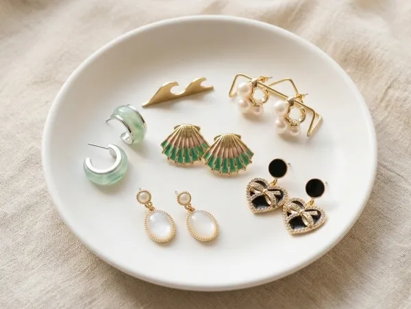 Vinisha_Beach_Earrings_Set_Multicolor_Alloy_With_Resin_&_Beads_(Set_Of_5)