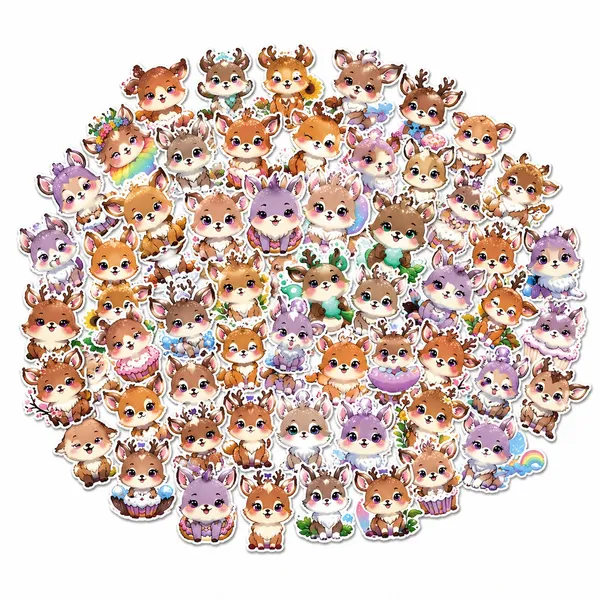 Kawaii_Deer_&_Animal_Sticker_Pack_-_Cute_Illustrated_Character_Stickers
