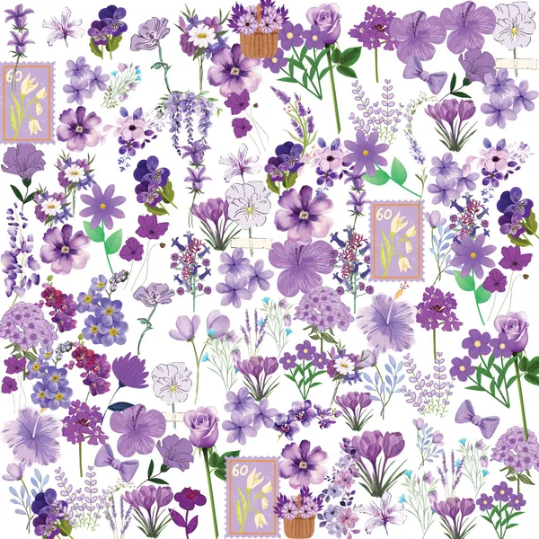 Purple_Floral_Decorative_Sticker_Sheet_Set_-_Lavender_&_Violet_Botanical_Stickers_for_Journaling,_Crafts_&_Phone_Decoration