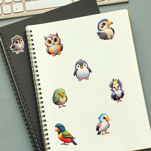 Cute_Bird_Stickers_Collection_-_Decorative_Vinyl_Stickers_Pack
