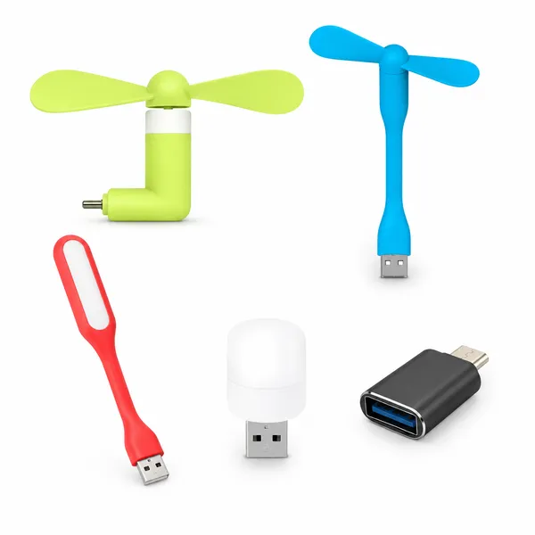 Combo_of_USB_Fan,_USB_Lamp,_USB_Bulb,_Type-C_USB_Converter_&_C-Type_Fan_(OTG_Required,_No_color_choice)