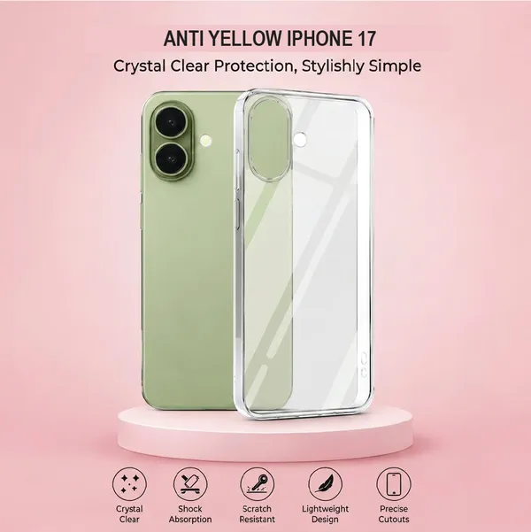Combo_of_iPhone_17_Anti_Yellow_Case_and_Snoopy_Sticker