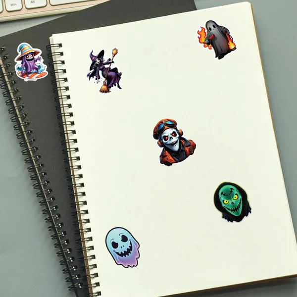 Halloween_Spooky_Character_Sticker_Pack_-_100+_Waterproof_Vinyl_Decals