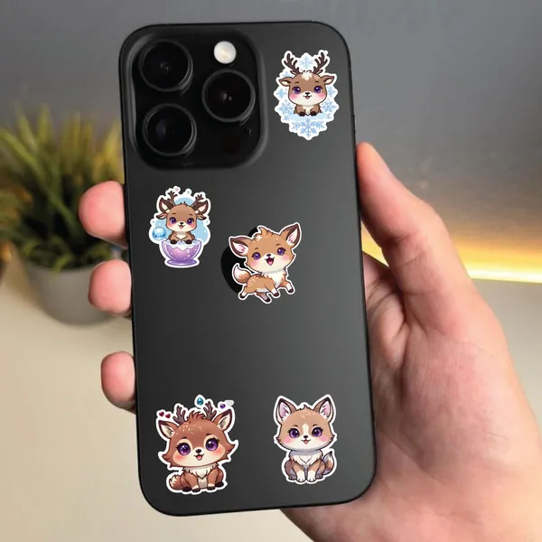 Kawaii_Deer_&_Animal_Sticker_Pack_-_Cute_Illustrated_Character_Stickers