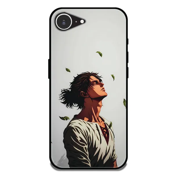 iPhone_16E_Anime_Wanderer_Aesthetic_Glossy_Metal_Silicone_Case