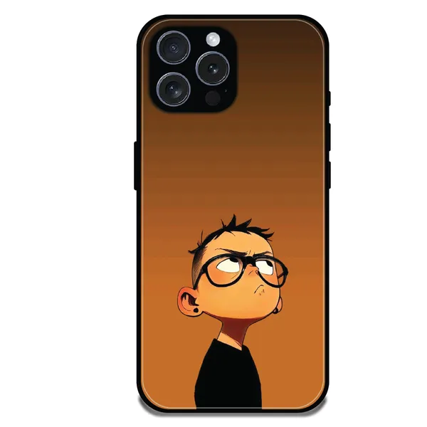 iPhone_16_Pro_Max_Stylish_Cartoon_Boy_Glossy_Metal_Silicone_Case