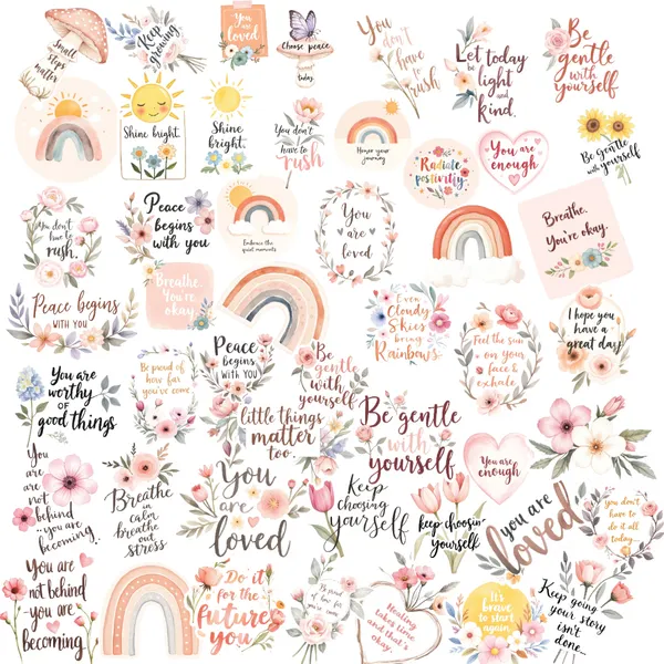 Boho_Quotes_Sticker_Bundle_–_45_Waterproof_Aesthetic_Stickers_for_Phone_Cases,_Clear_Covers,_Journals,_Scrapbooks_&_More