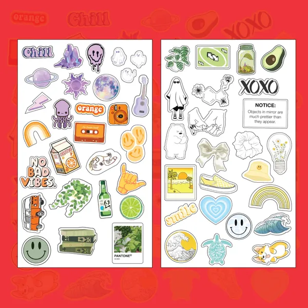 Y2K_Aesthetic_Sticker_Bundle_–_48_Waterproof_Aesthetic_Stickers_for_Phone_Cases,_Clear_Covers,_Journals,_Scrapbooks_&_More