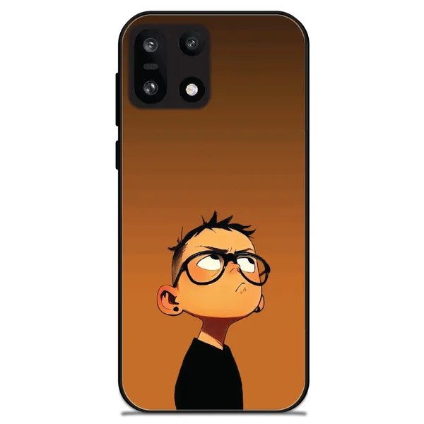 OnePlus_15_Stylish_Cartoon_Boy_Glossy_Metal_Silicone_Case