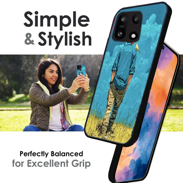 OnePlus_15_Dreamer_in_Blue_Clouds_Glossy_Metal_Silicone_Case