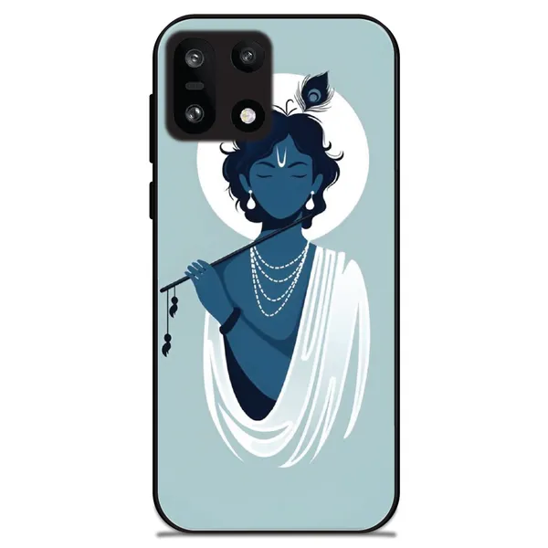 OnePlus_15_Minimal_Krishna_Flute_Art_Glossy_Metal_Silicone_Case