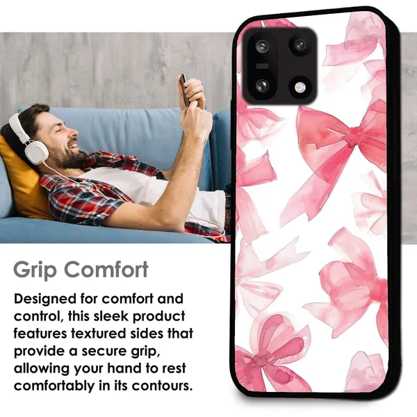 OnePlus_15_Cute_Pink_Bows_Glossy_Metal_Silicone_Case