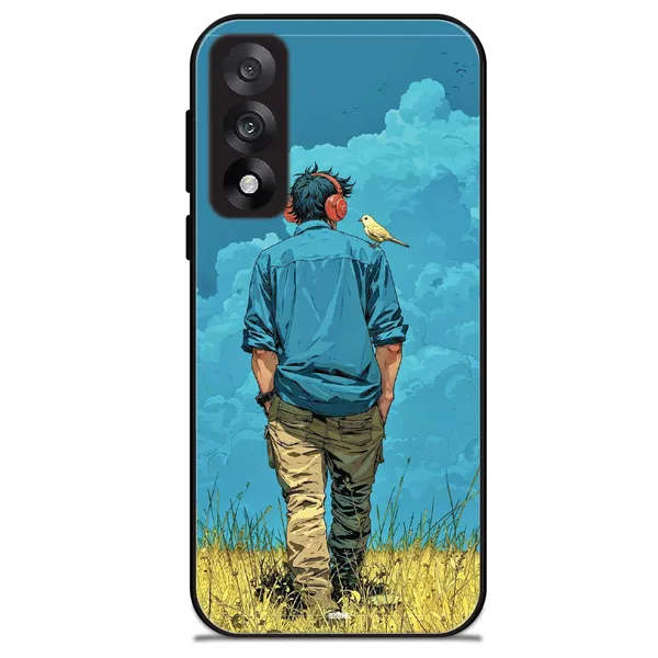 OnePlus_Nord_5_Dreamer_in_Blue_Clouds_Glossy_Metal_Silicone_Case