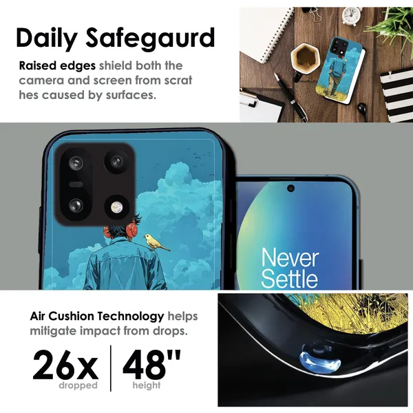 OnePlus_Nord_5_Dreamer_in_Blue_Clouds_Glossy_Metal_Silicone_Case