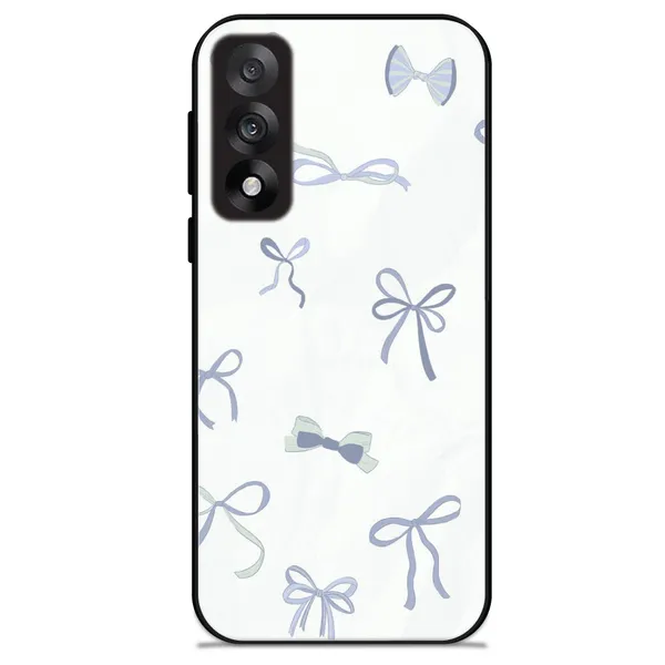 OnePlus_Nord_5_Blue_Bows_Glossy_Metal_Silicone_Case