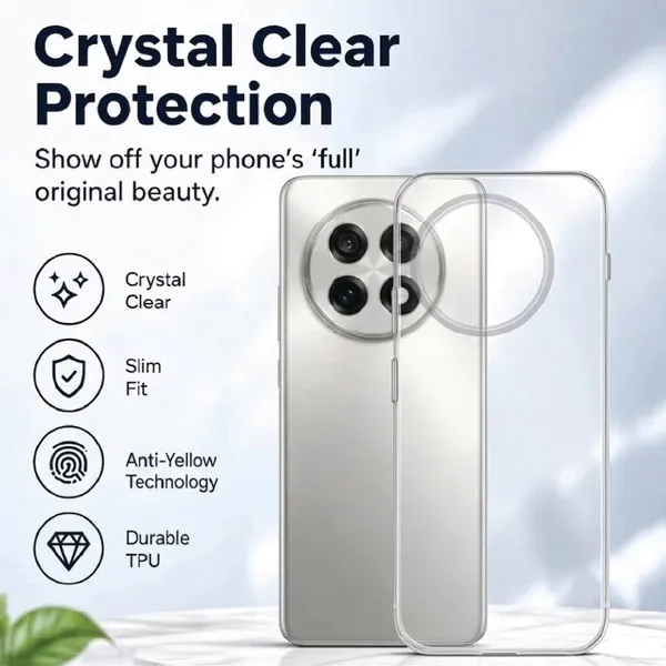 OnePlus_13R_Premium_Anti-Yellow_Clear_Case
