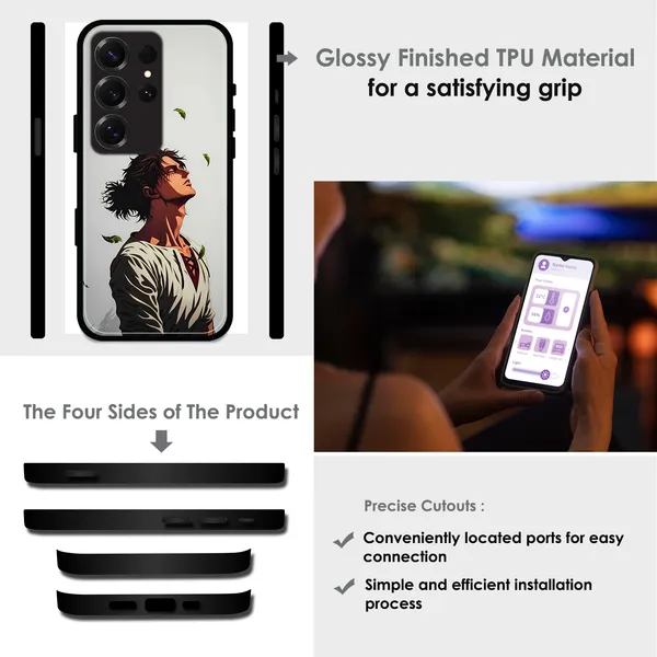 Samsung_Galaxy_S25+_Anime_Wanderer_Aesthetic_Glossy_Metal_Silicone_Case