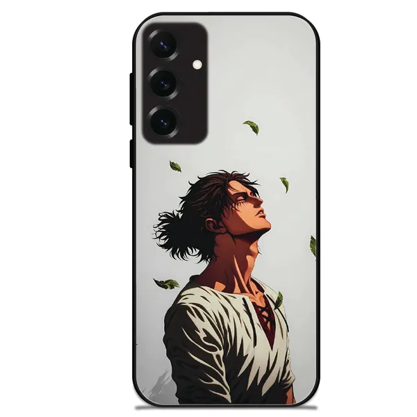 Samsung_Galaxy_S25+_Anime_Wanderer_Aesthetic_Glossy_Metal_Silicone_Case