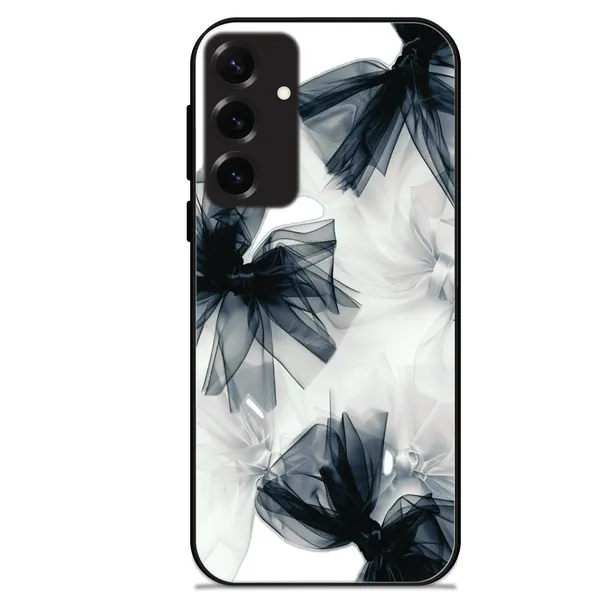 Samsung_Galaxy_S25+_Satin_Bows_Glossy_Metal_Silicone_Case