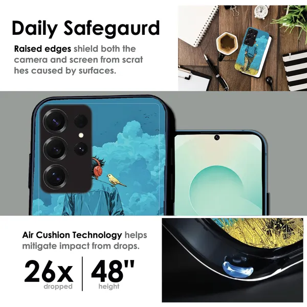 Samsung_Galaxy_S25_Ultra_Dreamer_in_Blue_Clouds_Glossy_Metal_Silicone_Case