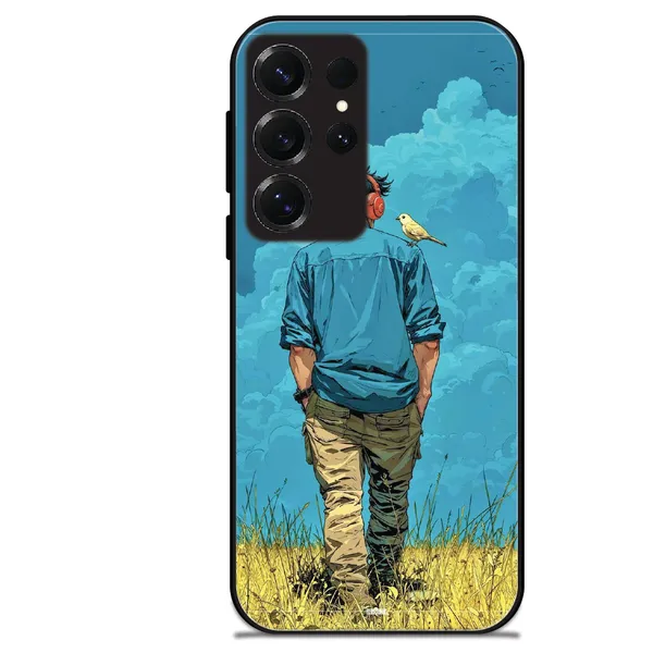 Samsung_Galaxy_S25_Ultra_Dreamer_in_Blue_Clouds_Glossy_Metal_Silicone_Case