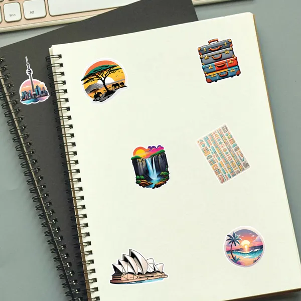 Travel_Destinations_Sticker_Pack_-_50_Colorful_Waterproof_Landmark_Stickers