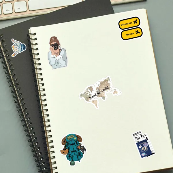 Travel-Themed_Decorative_Sticker_Set_-_100+_Waterproof_Vinyl_Stickers