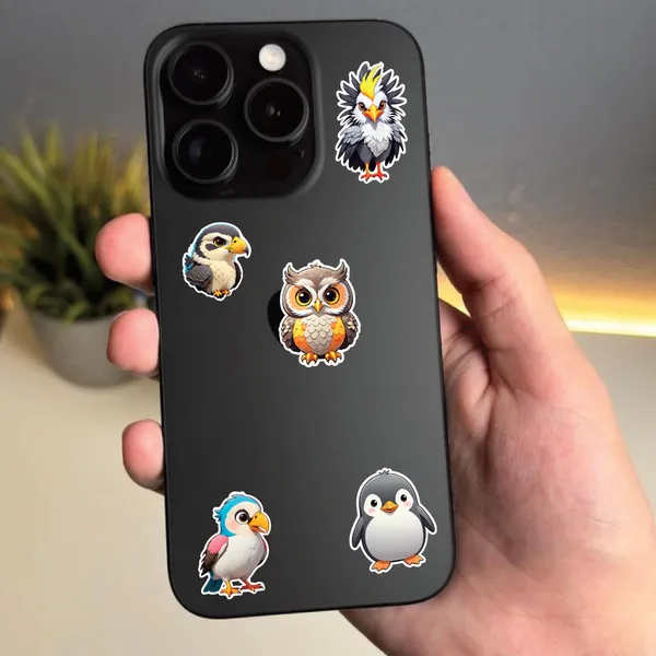 Cute_Bird_Stickers_Collection_-_Decorative_Vinyl_Stickers_Pack